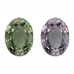 Alexandrite Oval 0.51 carat Purple/Green Photo