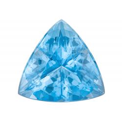 Aquamarine Trillion 7.40 carat Blue Photo