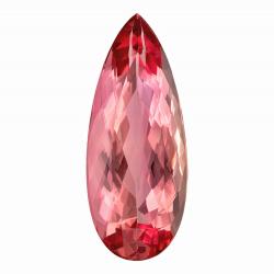 Topaz Pear 1.99 carat Pink Orange Photo