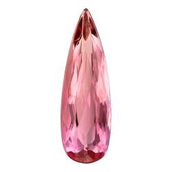 Topaz Pear 1.26 carat Pink Orange Photo