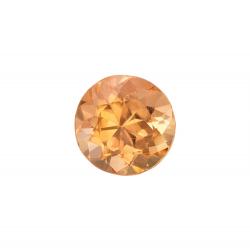 Topaz Round 0.45 carat Yellow Orange Photo