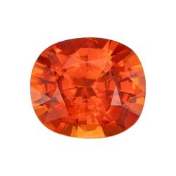 Garnet Cushion 2.10 carat Orange Photo