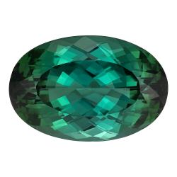 Tourmaline Oval 16.52 carat Green Photo