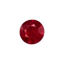 Ruby Round 0.34 carat Red Photo