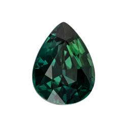 Sapphire Pear 1.78 carat Green Photo