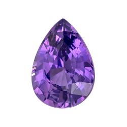 Sapphire Pear 2.01 carat Purple Photo