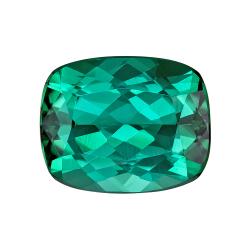 Tourmaline Cushion 2.15 carat Blue Green Photo