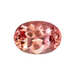 Topaz Oval 1.29 carat Pink Orange Photo