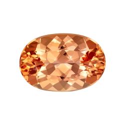 Topaz Oval 1.70 carat Pink Orange Photo