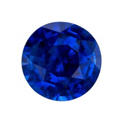 Sapphire Round 3.08 carat Blue Photo