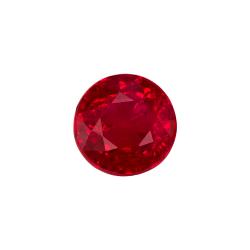 Ruby Round 0.58 carat Red Photo