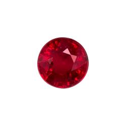 Ruby Round 0.51 carat Red Photo
