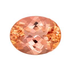 Topaz Oval 2.31 carat Pink Orange Photo
