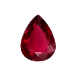 Ruby Pear 1.31 carat Red Photo