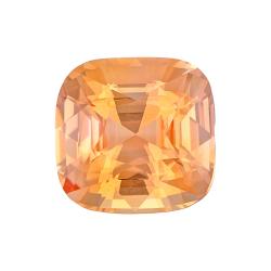 Sapphire Cushion 2.37 carat Pink Orange Photo