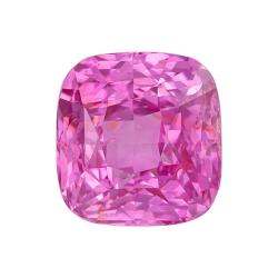 Sapphire Cushion 3.55 carat Pink Photo