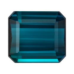 Tourmaline Emerald 4.76 carat Blue Photo