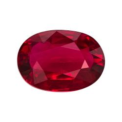 Ruby Oval 2.70 carat Red Photo