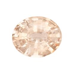 Sapphire Oval 2.07 carat Pink Orange Photo