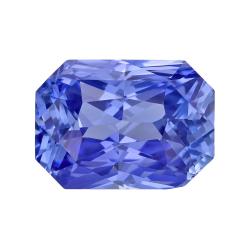 Sapphire Radiant 3.54 carat Blue Photo