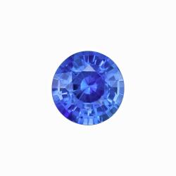 Sapphire Round 0.52 carat Blue Photo