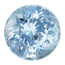 Aquamarine Round 5.86 carat Blue Photo