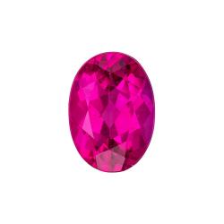 Tourmaline Oval 0.70 carat Red Purple Photo