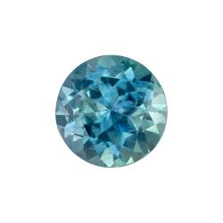 Sapphire Round 1.13 carat Blue Green Photo