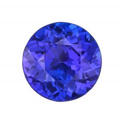 Tanzanite Round 1.82 carat Blue Purple Photo