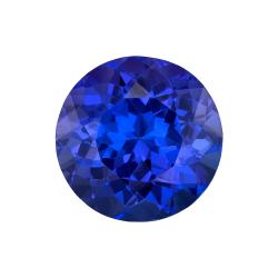 Tanzanite Round 1.74 carat Blue Purple Photo