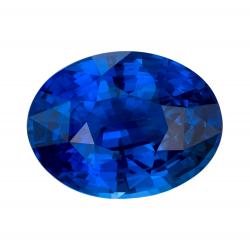 Sapphire Oval 3.12 carat Blue Photo