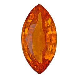Sapphire Marquise 3.59 carat Orange Photo