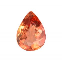 Topaz Pear 1.17 carat Pink Orange Photo
