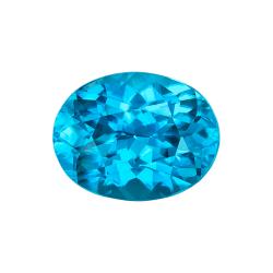 Zircon Oval 1.81 carat Blue Photo