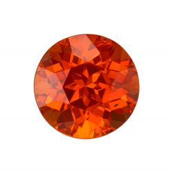 Garnet Round 2.48 carat Orange Photo