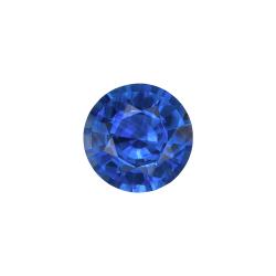 Sapphire Round 0.38 carat Blue Photo