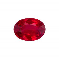 Ruby Oval 0.80 carat Red Photo