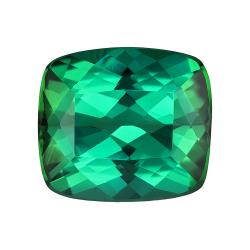 Tourmaline Cushion 2.83 carat Blue Green Photo