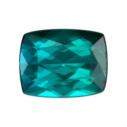 Tourmaline Cushion 2.60 carat Blue Green Photo
