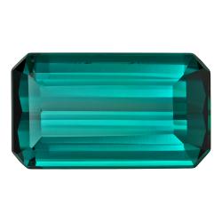Tourmaline Emerald 5.82 carat Blue Green Photo