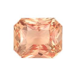 Sapphire Radiant 2.60 carat Pink Orange Photo