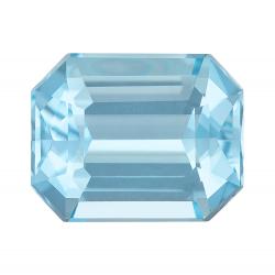 Aquamarine Emerald 2.66 carat Blue Photo