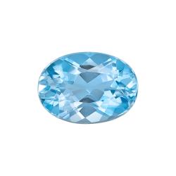 Aquamarine Oval 0.67 carat Blue Photo