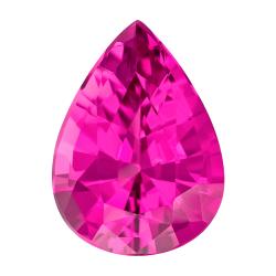 Tourmaline Pear 2.56 carat Red Purple Photo
