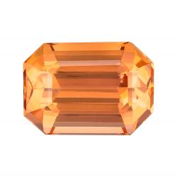 Topaz Emerald 2.87 carat Pink Orange Photo