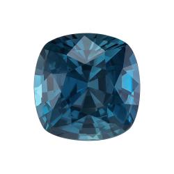 Sapphire Cushion 2.71 carat Blue Green Photo