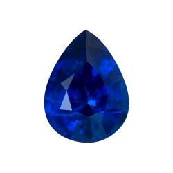 Sapphire Pear 1.44 carat Blue Photo