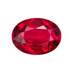 Ruby Oval 1.66 carat Red Photo