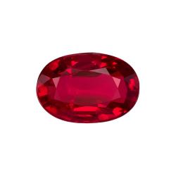 Ruby Oval 1.00 carat Red Photo