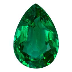 Emerald Pear 3.34 carat Green Photo